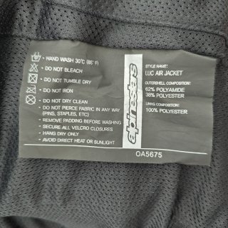 Chaqueta Moto Alpinestars Luc Air Talla S