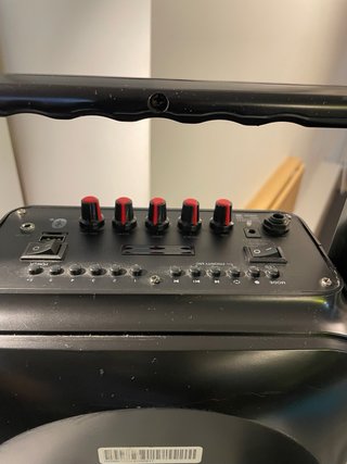 Fonestar BOX-35LED Videoke Karaoke Negro