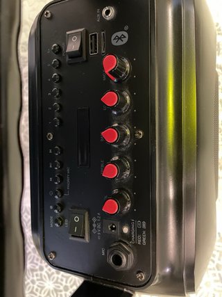 Fonestar BOX-35LED Videoke Karaoke Negro