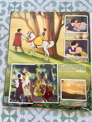 Álbum Panini Blancanieves y los 7 Enanitos