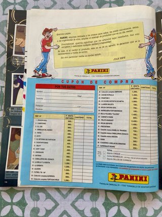 Álbum Panini Blancanieves y los 7 Enanitos