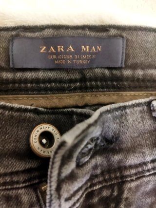 Pantalón Zara Man Negro Talla M