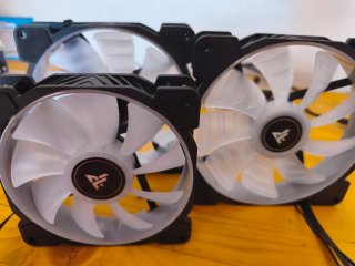 Lote 3 Ventiladores PC Tempest RGB
