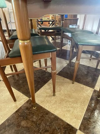 Mesa comedor Railite y 5 sillas