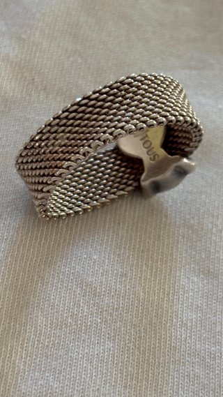 Anillo Tous en plata de ley