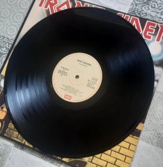Vinilo Lp Iron Maiden  Original 1980