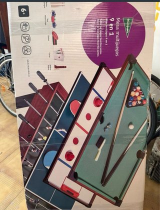 Mesa Multijuegos 9 en 1 El Corte Inglés