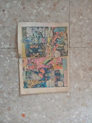 Dos tiras comics del año1959 y comic color antiguo