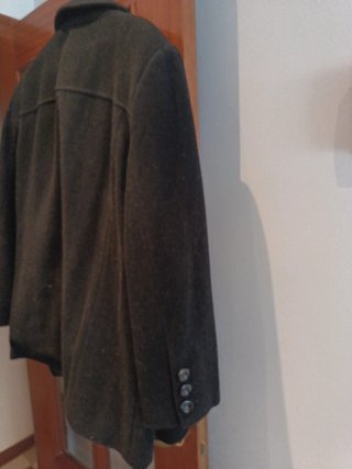 Chaquetón Negro Mujer