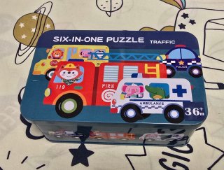 Puzzle infantil granja