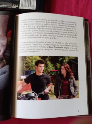 Crepúsculo: Luna Nueva y Eclipse DVD Libro