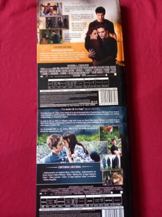 Crepúsculo: Luna Nueva y Eclipse DVD Libro