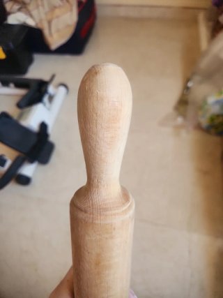 -Rodillo de cocina de madera