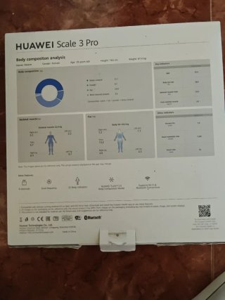 Báscula Inteligente Huawei Scale 3 Pro