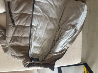 Cazadora acolchada Zara Beige