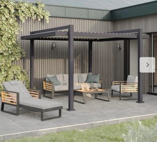 Pérgola bioclimática 3.50x3m