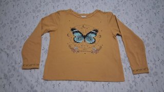 Jersey mariposa azul y amarillo