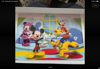 Puzzle Disney Mickey y Amigos 2 Puzzles 20 Piezas
