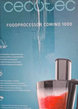 Procesador de alimentos Cecotec comino 1000