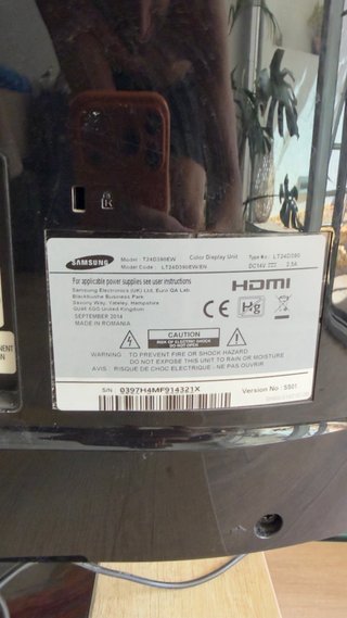 Monitor PC / TV Samsung 24' LED Full HD