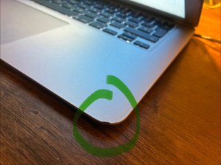 MacBook Air 13 2017 (Batería a reparar)