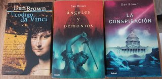 Lote libros Dan Brown