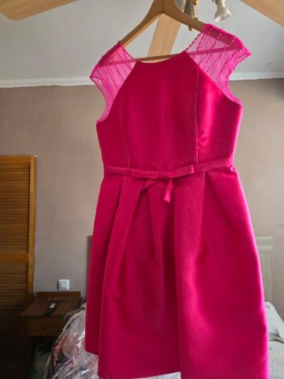Vestido de fiesta rosa