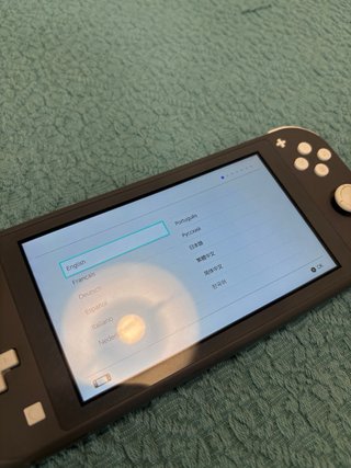 Nintendo Switch Lite Gris con Pokemon Escarlata