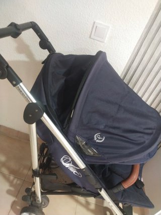 Silla de paseo ligera azul