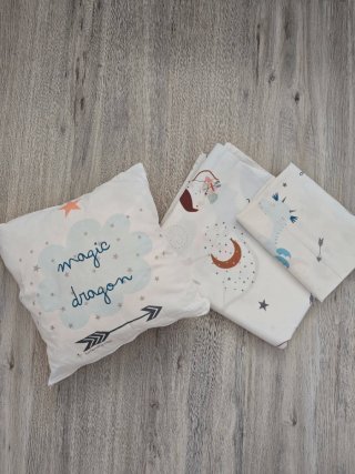 Funda nórdica reversible + cojín