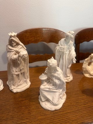 Lote Figuras Belén Resina y Escayola