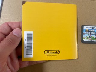 New Super Mario Bros Nintendo DS Gioco Cartuccia e