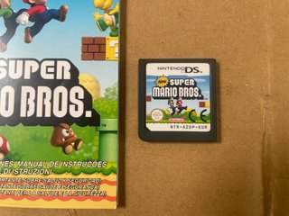 New Super Mario Bros Nintendo DS Gioco Cartuccia e
