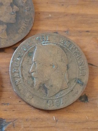 Lote de 3 monedas antiguas
