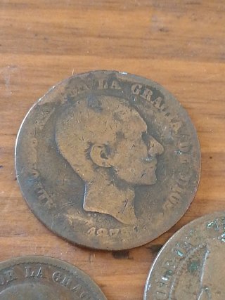 Lote de 3 monedas antiguas