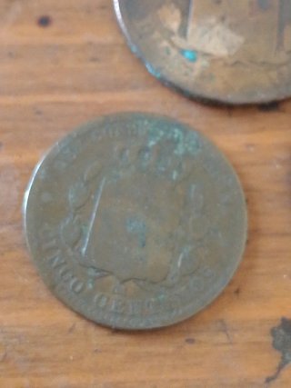 Lote de 3 monedas antiguas
