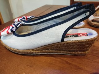 Lote 2 Zapatillas Esparto Cabrera Talla 41