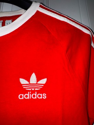 Adidas Originals T-Shirt Uomo Rossa - Taglia S