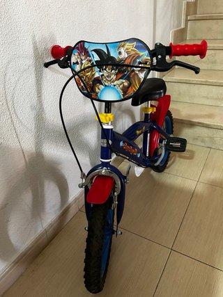 Bicicleta infantil doble Dragon Ball