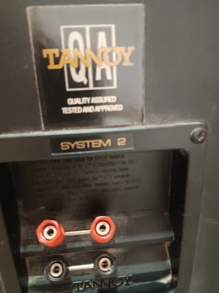 Altavoces Tannoy Negros