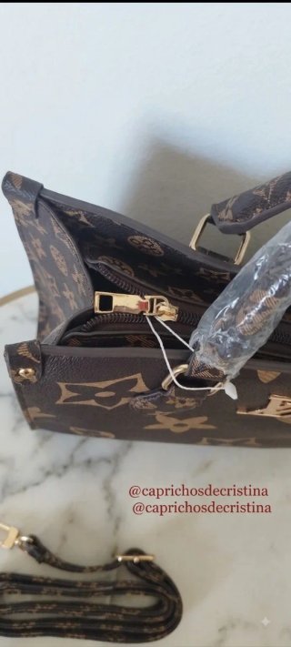 Bolso  Marrón 34x26 cm.SOLO ENVIO