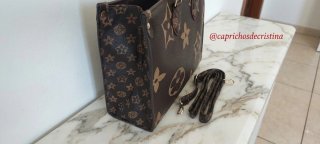 Bolso  Marrón 34x26 cm.SOLO ENVIO