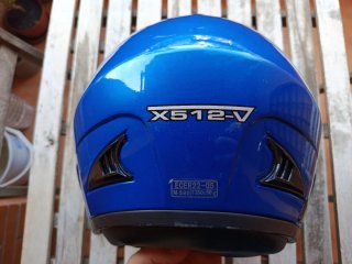 Casco Moto Nitro Azul