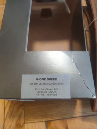 Neumático Schwalbe G-One Speed 27.5x2.00