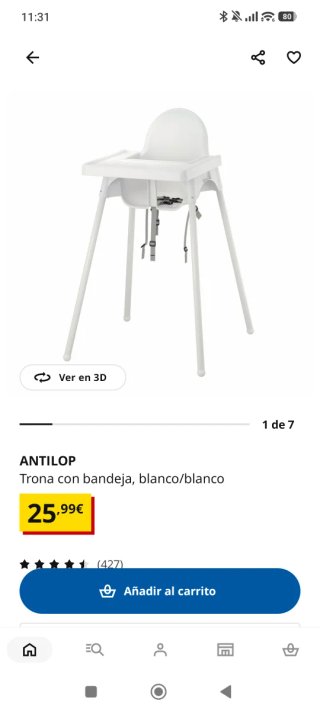 Trona Ikea Antilop