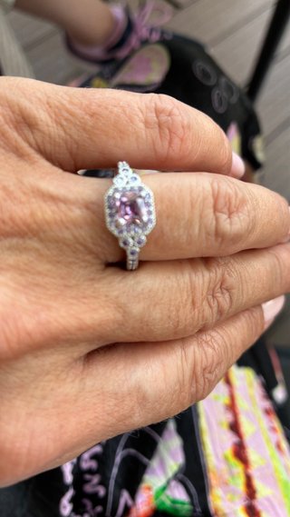 Anillos Bisutería Ajustables Rosa y Plata
