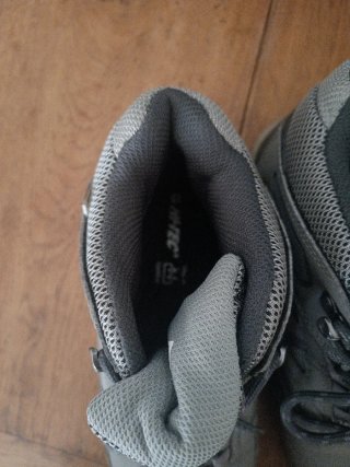 Botas Trekking Hi-Tec Gris y Morado
