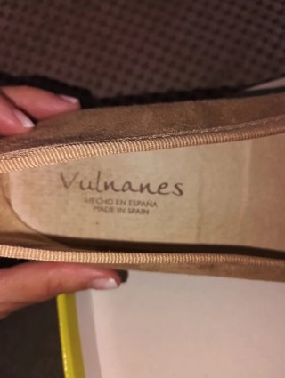 Manoletinas Vulcanes Beige Niña