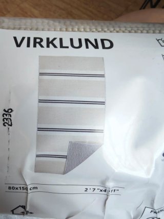 Alfombra Ikea Beige 80x150