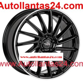 Juego de 4 llantas audi neuvolar black 18 r606503